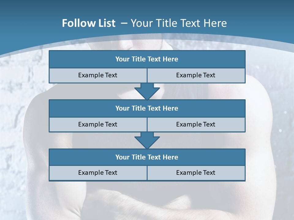 Adult Portrait Flash PowerPoint Template