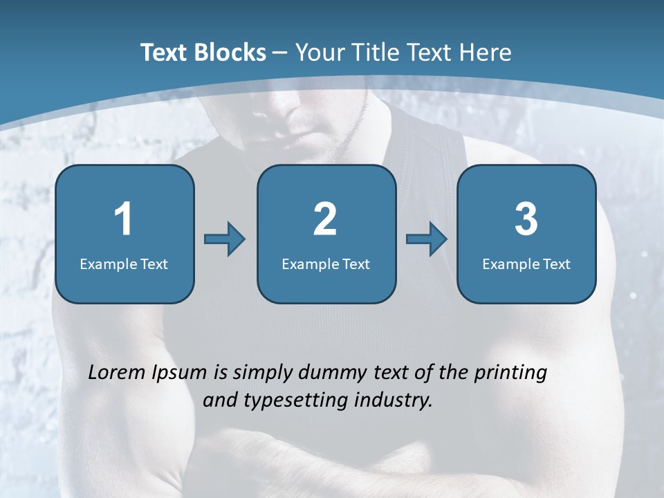 Adult Portrait Flash PowerPoint Template