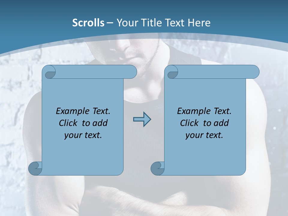 Adult Portrait Flash PowerPoint Template