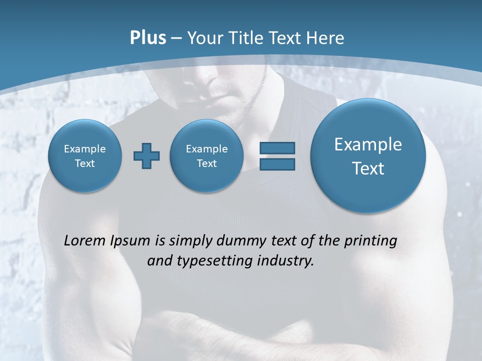 Adult Portrait Flash PowerPoint Template