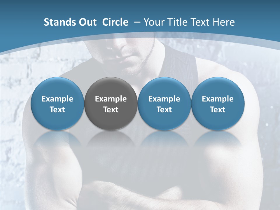 Adult Portrait Flash PowerPoint Template