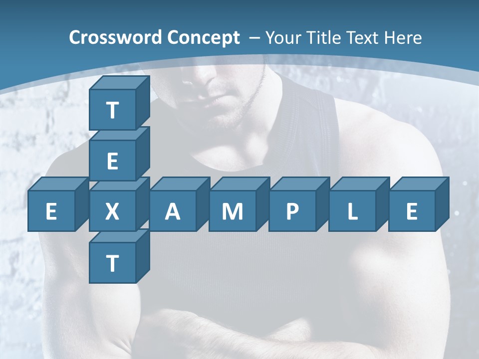 Adult Portrait Flash PowerPoint Template