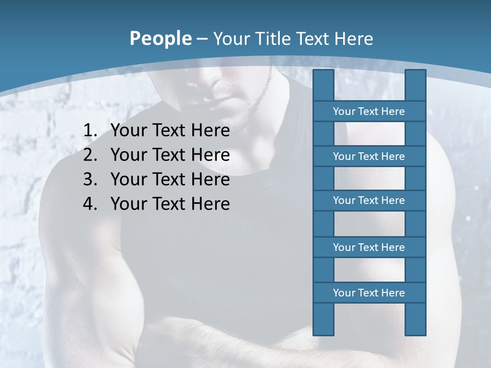 Adult Portrait Flash PowerPoint Template