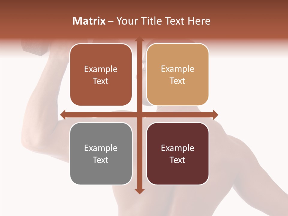 Healthy Biceps Hunk PowerPoint Template