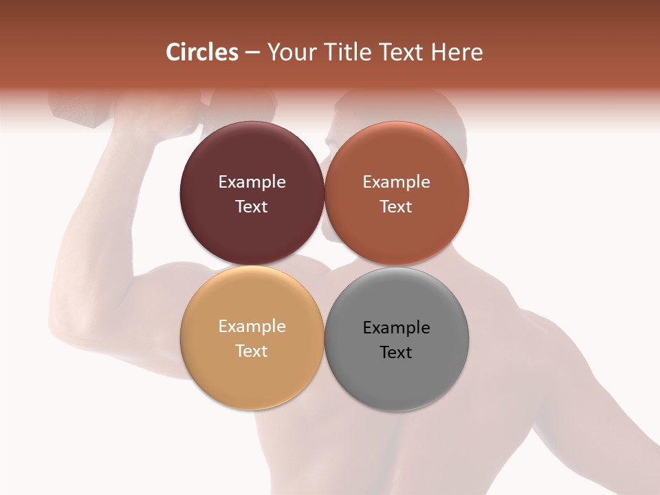 Healthy Biceps Hunk PowerPoint Template