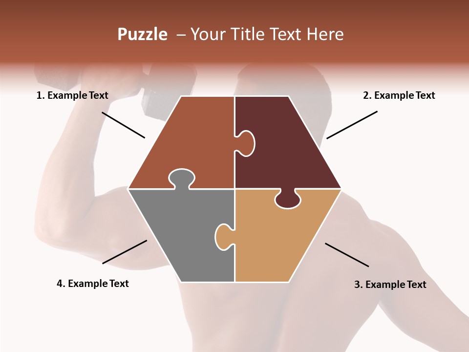 Healthy Biceps Hunk PowerPoint Template