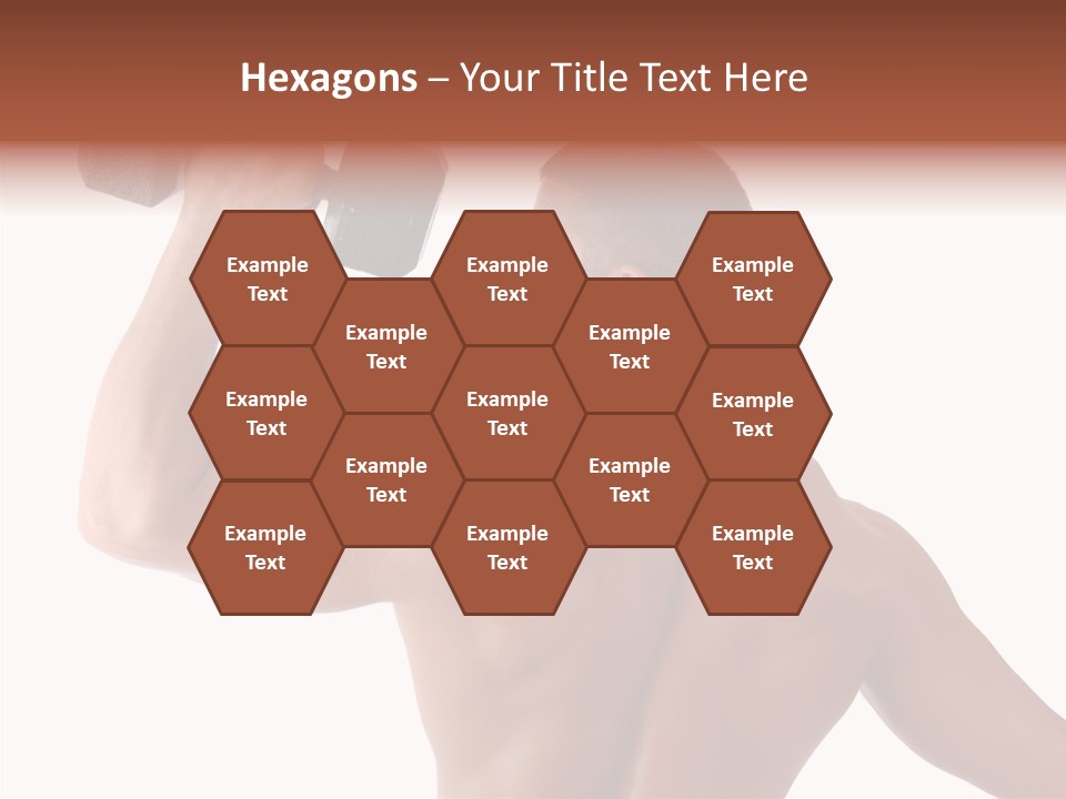 Healthy Biceps Hunk PowerPoint Template