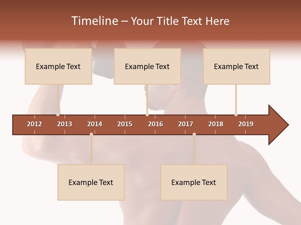 Healthy Biceps Hunk PowerPoint Template