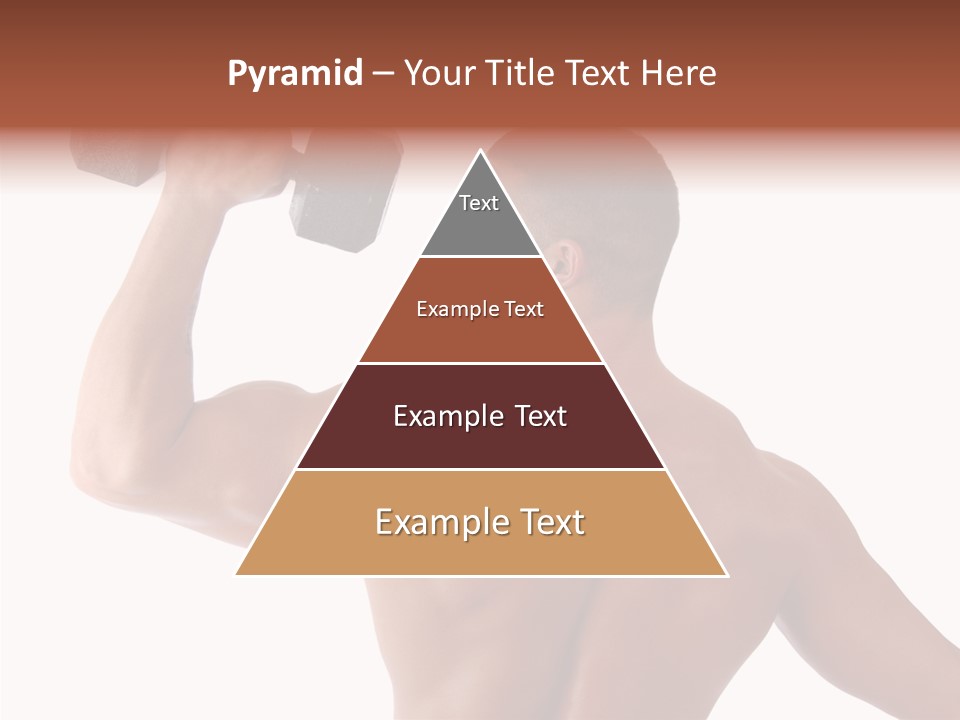 Healthy Biceps Hunk PowerPoint Template