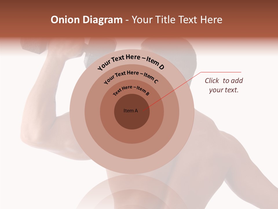 Healthy Biceps Hunk PowerPoint Template