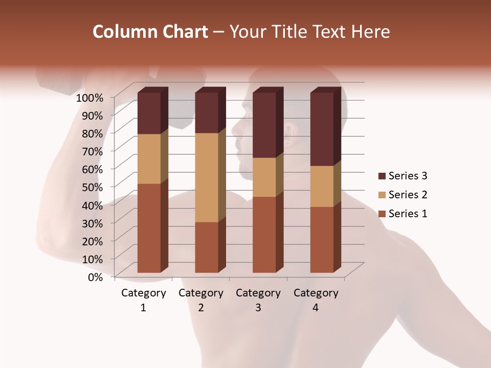 Healthy Biceps Hunk PowerPoint Template