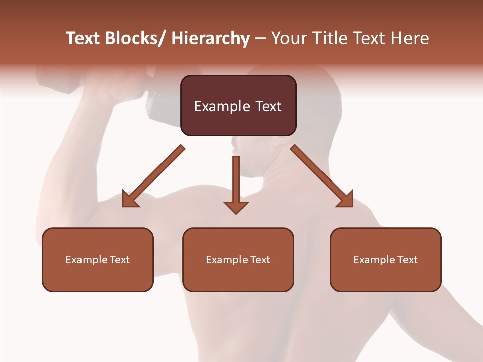 Healthy Biceps Hunk PowerPoint Template