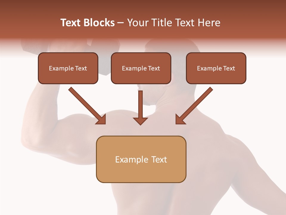 Healthy Biceps Hunk PowerPoint Template
