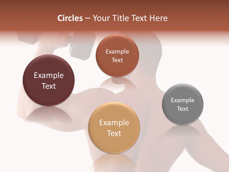 Healthy Biceps Hunk PowerPoint Template