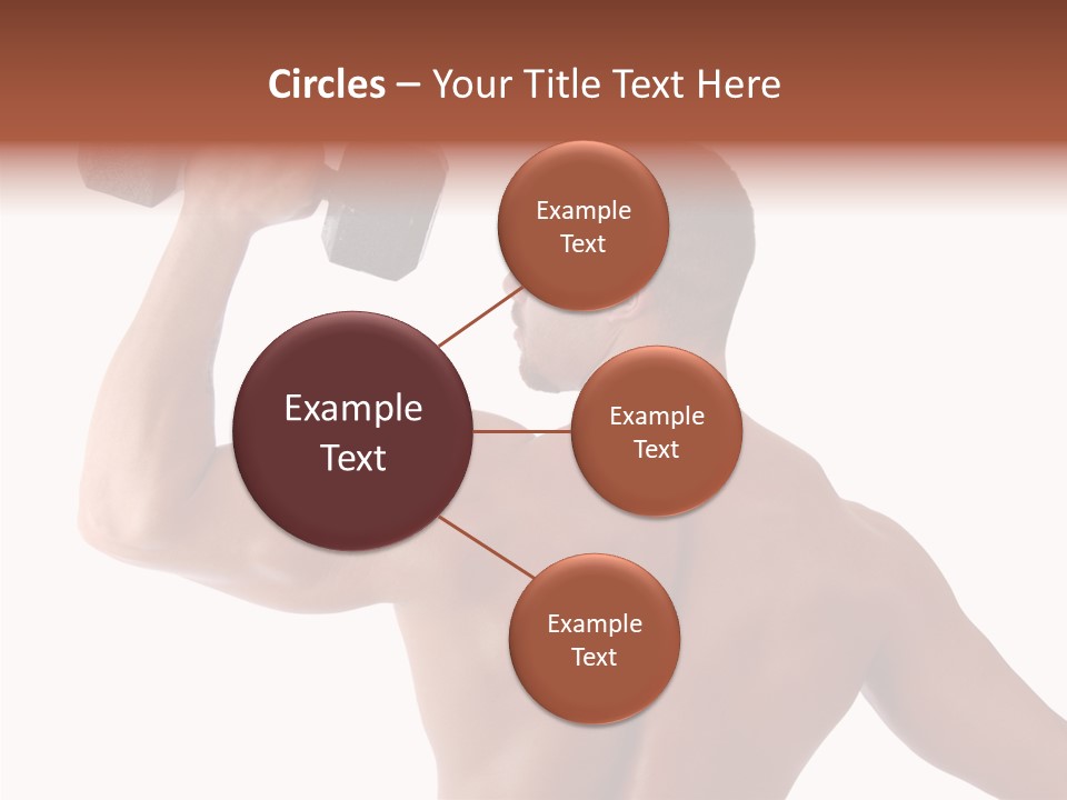 Healthy Biceps Hunk PowerPoint Template