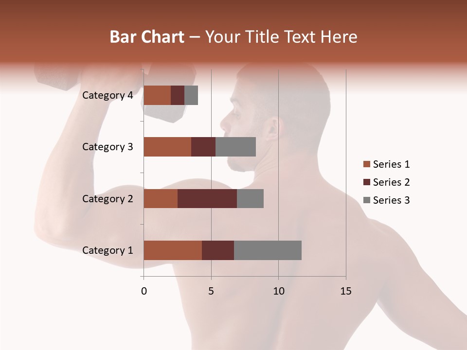 Healthy Biceps Hunk PowerPoint Template