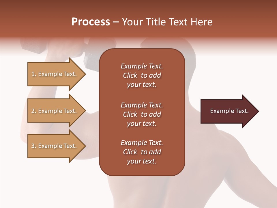Healthy Biceps Hunk PowerPoint Template