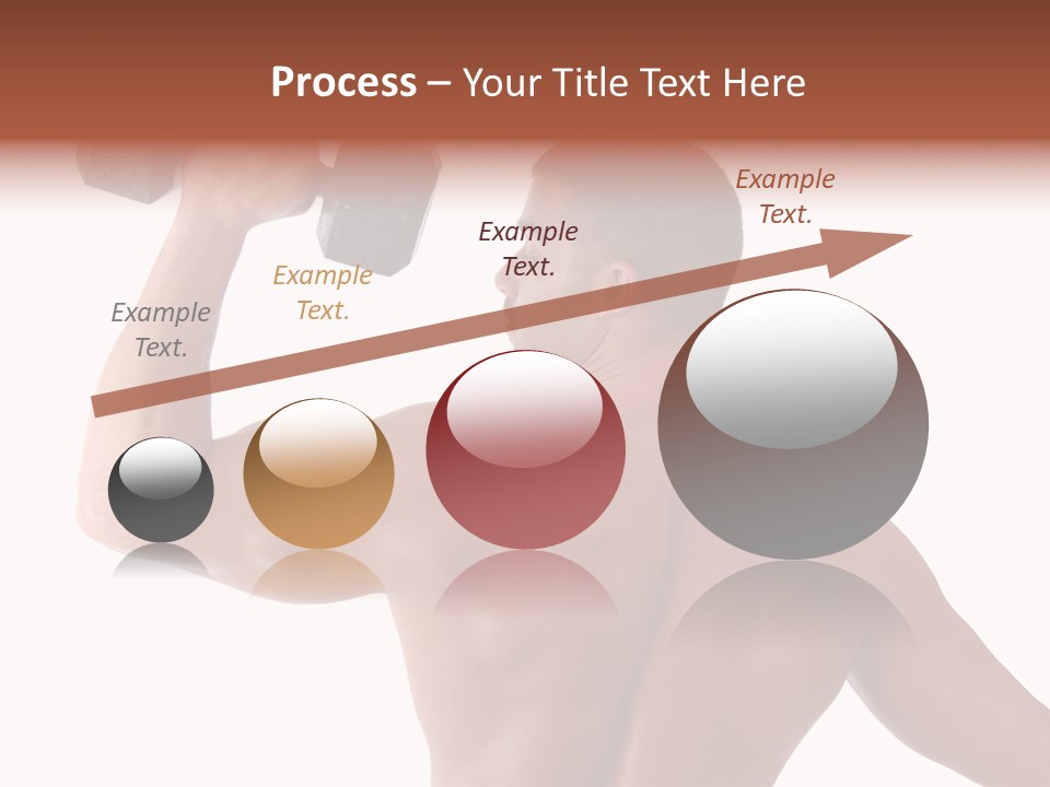 Healthy Biceps Hunk PowerPoint Template