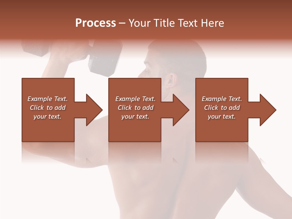 Healthy Biceps Hunk PowerPoint Template
