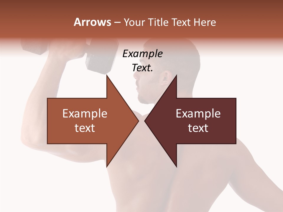 Healthy Biceps Hunk PowerPoint Template