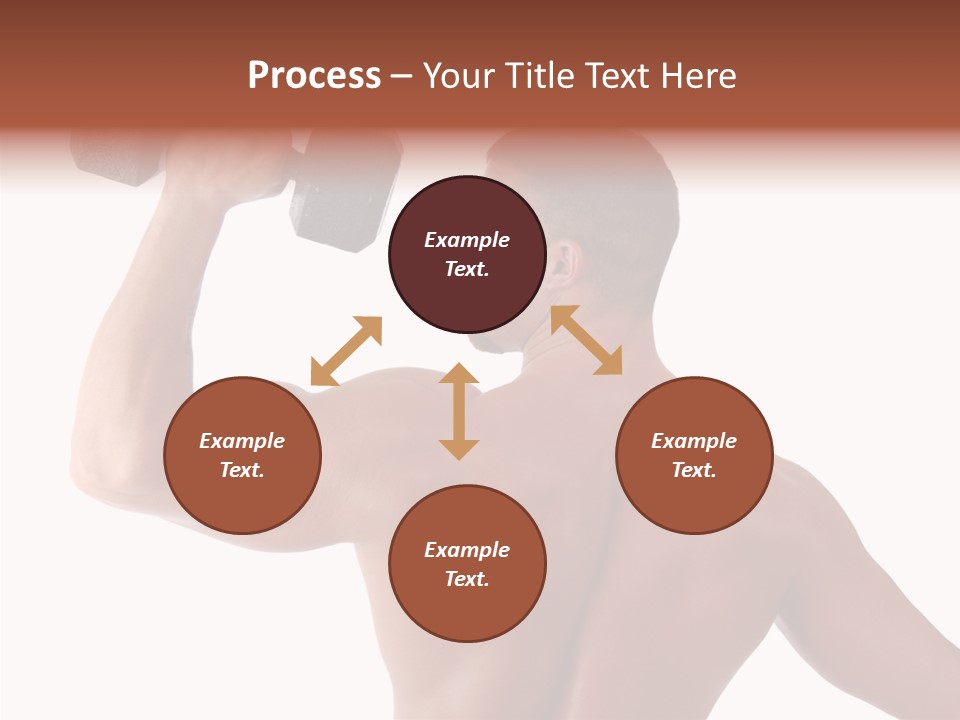 Healthy Biceps Hunk PowerPoint Template