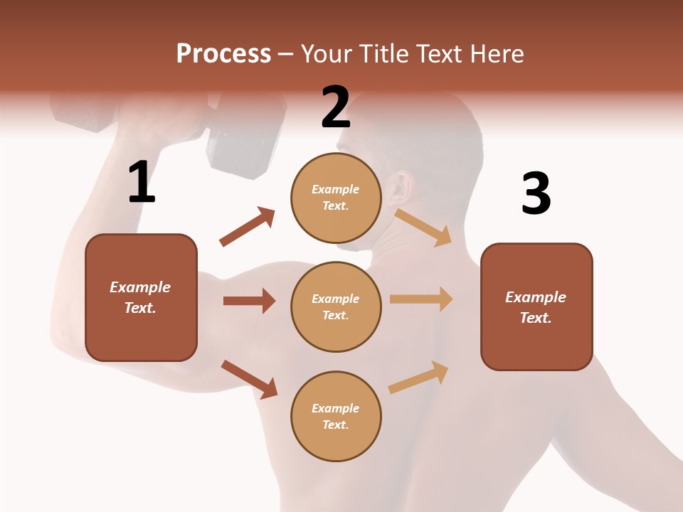 Healthy Biceps Hunk PowerPoint Template