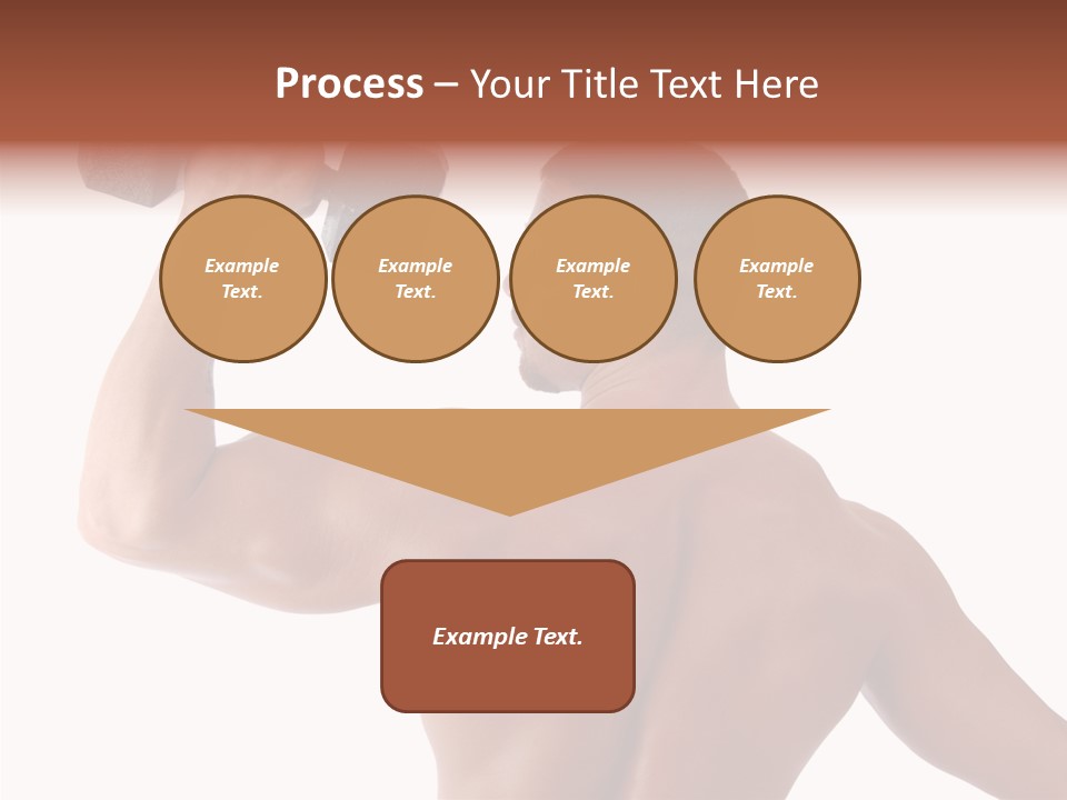 Healthy Biceps Hunk PowerPoint Template