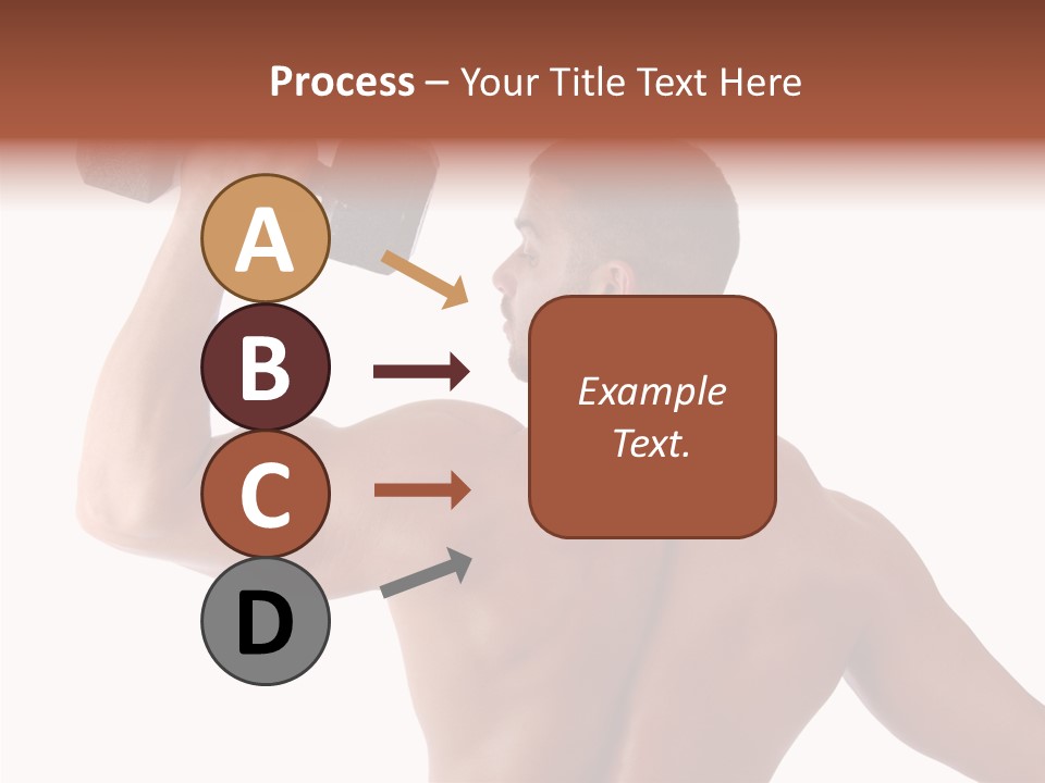 Healthy Biceps Hunk PowerPoint Template