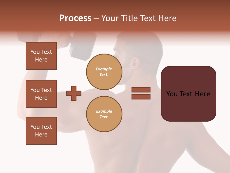 Healthy Biceps Hunk PowerPoint Template