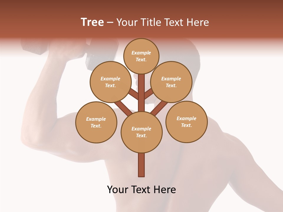 Healthy Biceps Hunk PowerPoint Template