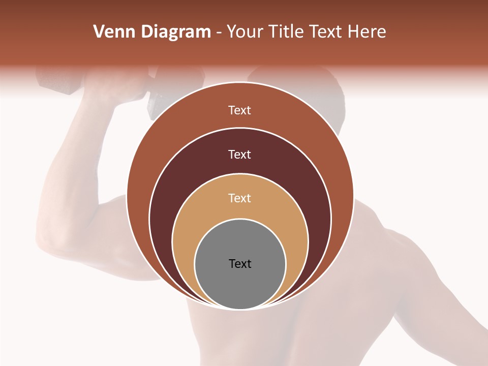 Healthy Biceps Hunk PowerPoint Template