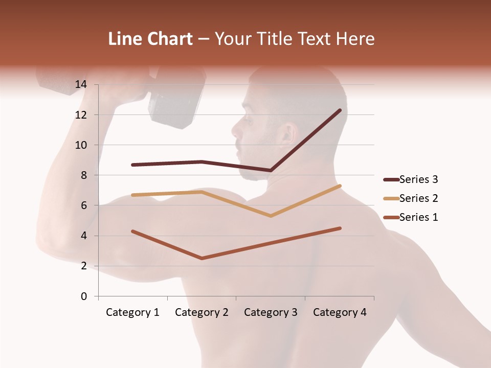 Healthy Biceps Hunk PowerPoint Template