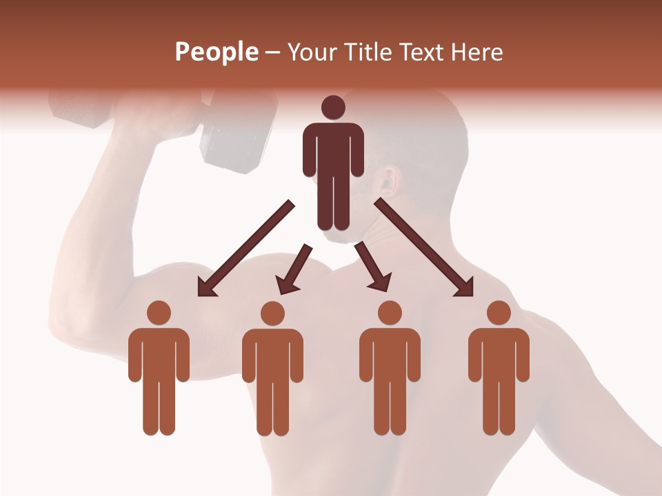 Healthy Biceps Hunk PowerPoint Template