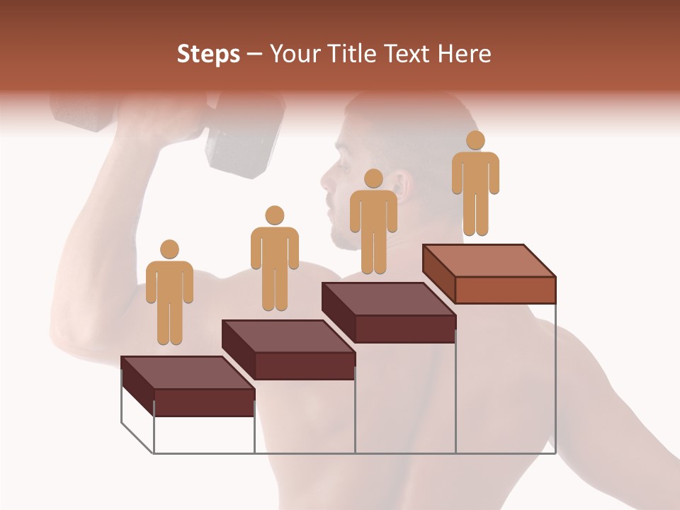 Healthy Biceps Hunk PowerPoint Template