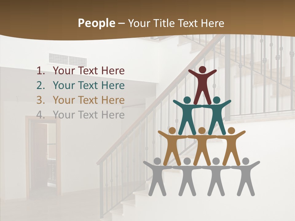 Itting Teamwork Humorou PowerPoint Template