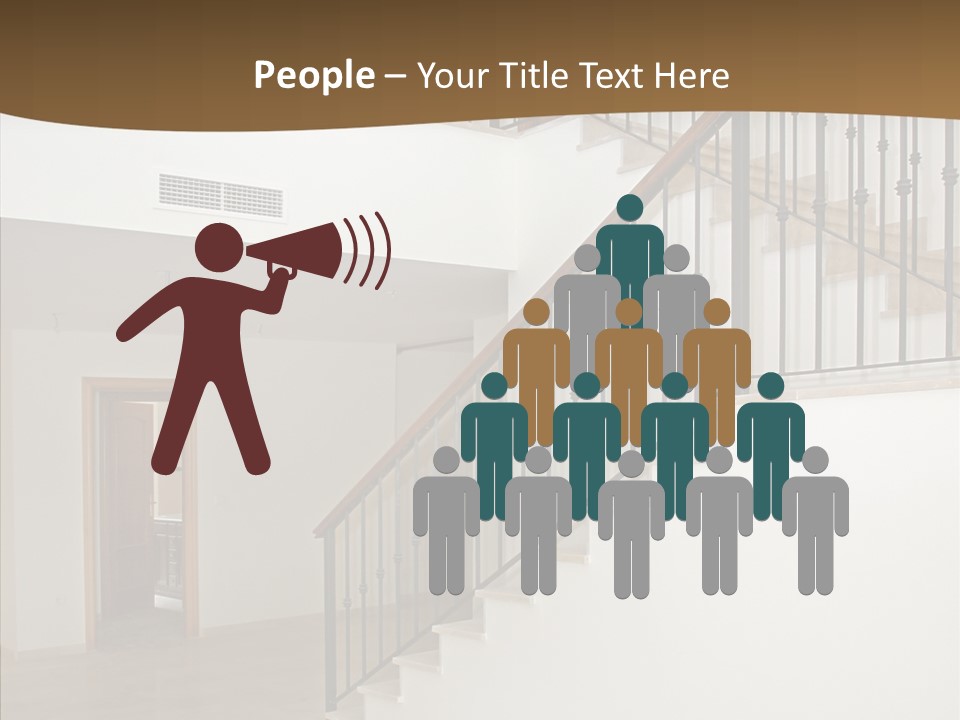 Itting Teamwork Humorou PowerPoint Template