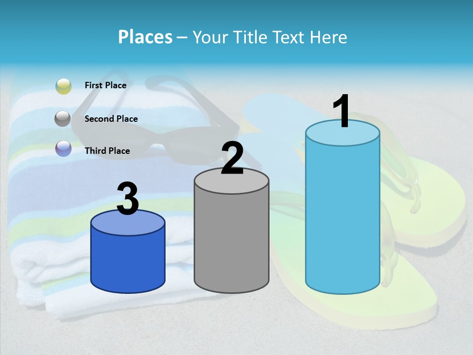 Relaxation Tropical Swimming PowerPoint Template