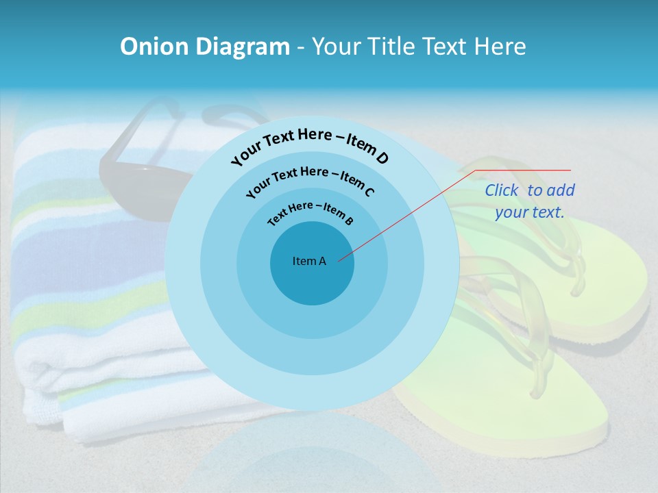 Relaxation Tropical Swimming PowerPoint Template