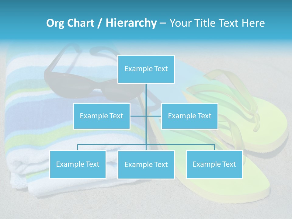 Relaxation Tropical Swimming PowerPoint Template