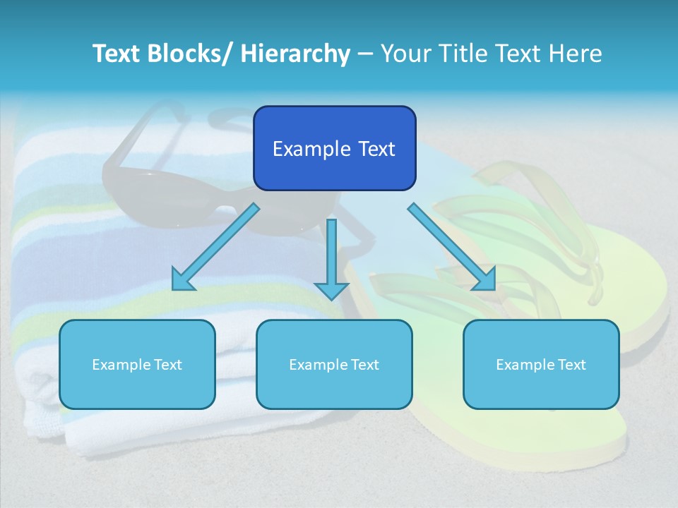 Relaxation Tropical Swimming PowerPoint Template