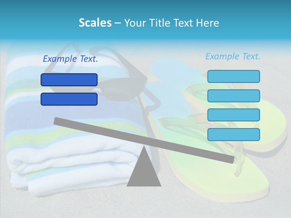 Relaxation Tropical Swimming PowerPoint Template