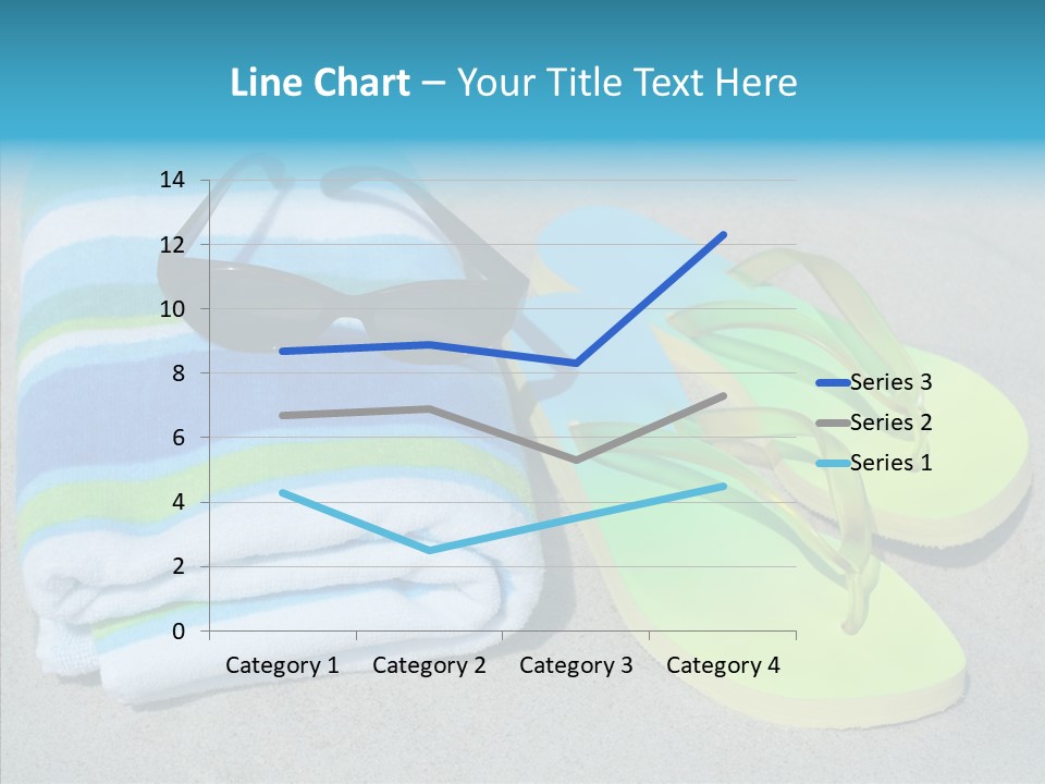 Relaxation Tropical Swimming PowerPoint Template
