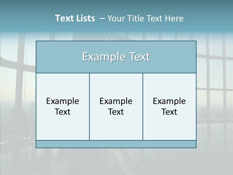 Tokyo Tower Seat PowerPoint Template