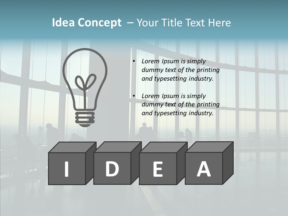 Tokyo Tower Seat PowerPoint Template