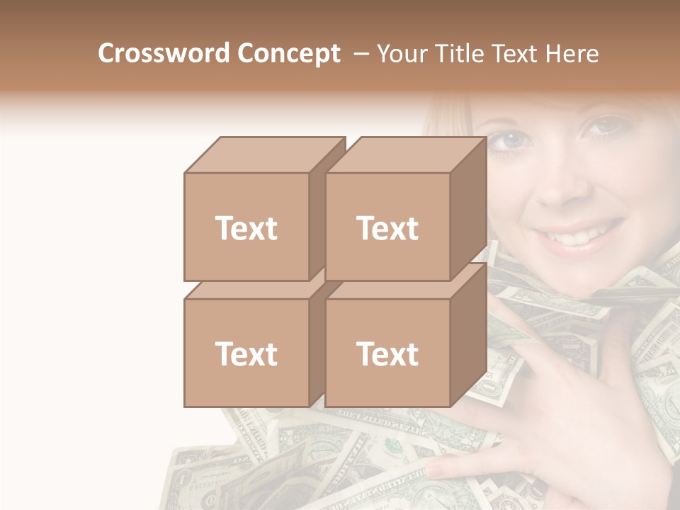 People Pretty Cash PowerPoint Template