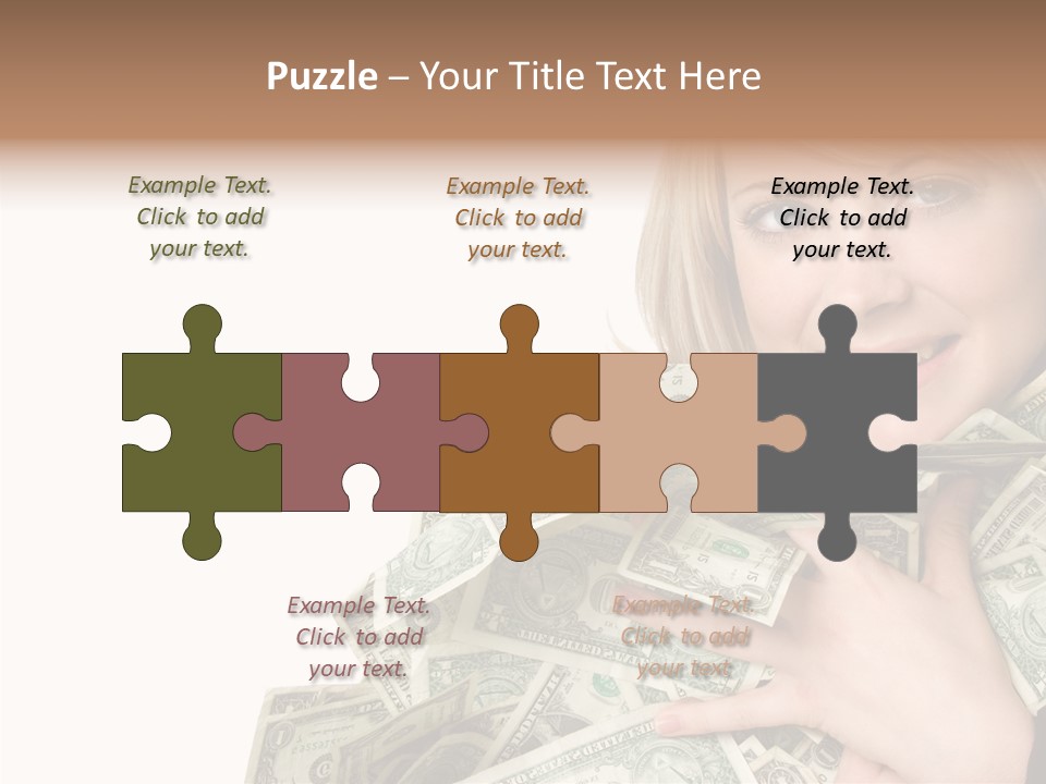 People Pretty Cash PowerPoint Template