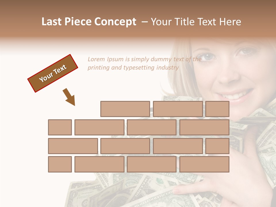 People Pretty Cash PowerPoint Template