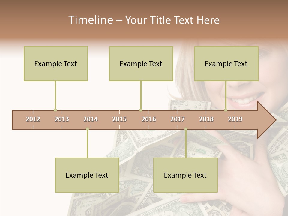 People Pretty Cash PowerPoint Template