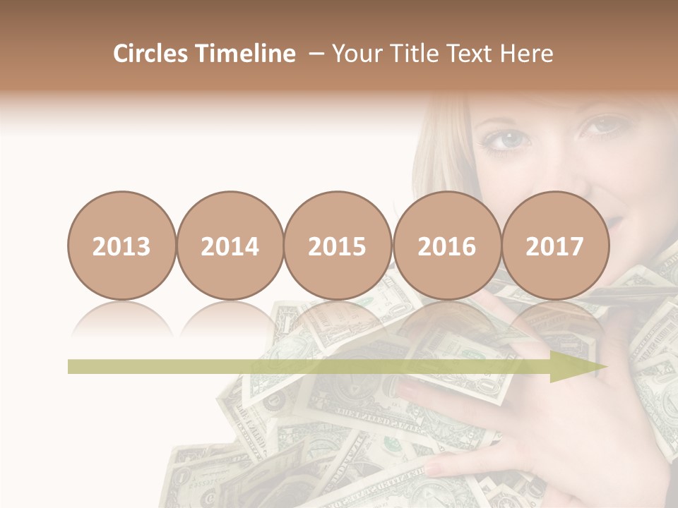 People Pretty Cash PowerPoint Template