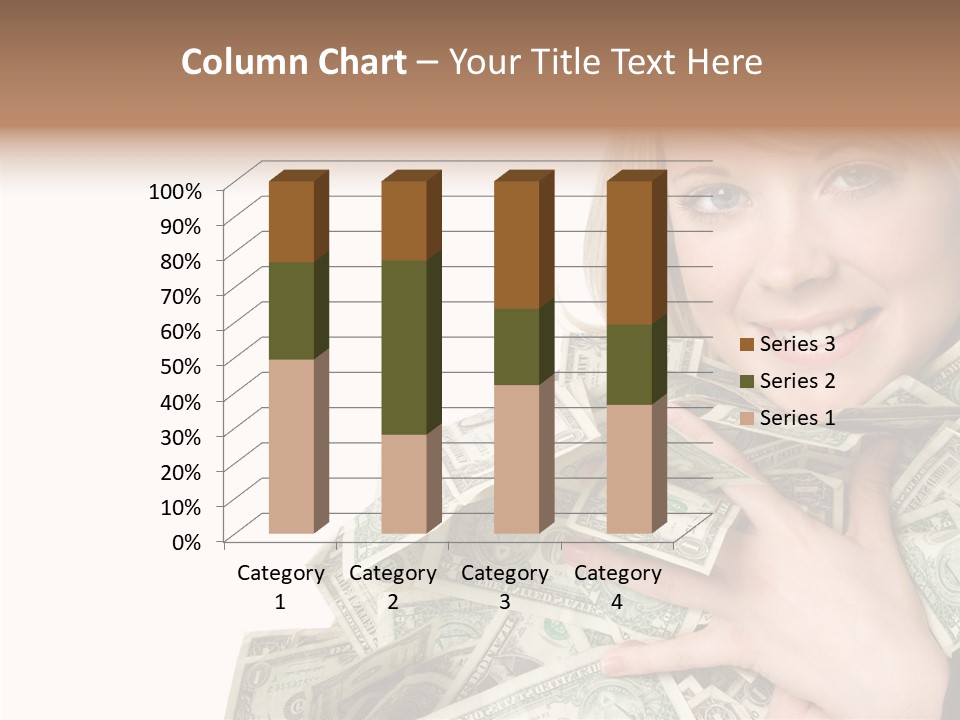 People Pretty Cash PowerPoint Template